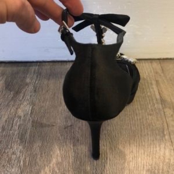 Authentic Dior Heels with Crystal Detail - Picture 2 of 5